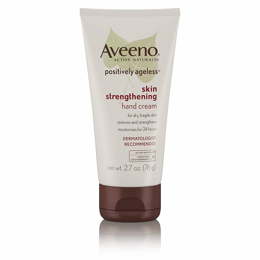 Aveeno Positively Ageless Skin Strengthening Hand Cream For Dry Skin_RRspace_Business
