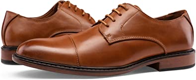 JOUSEN Men's Dress Shoes Modern Brogue Oxford Business Wingtip Shoes_RRspace_Business