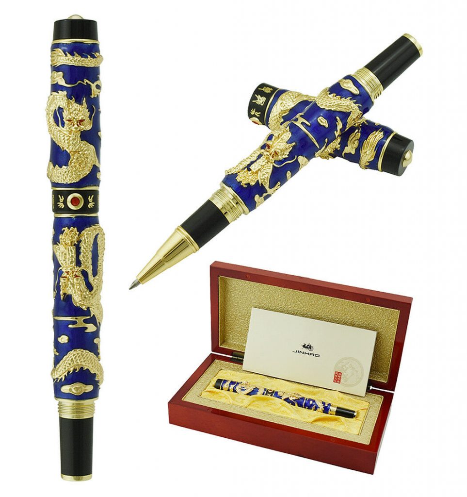 Double Dragon Rollerball Pen_best luxury pens