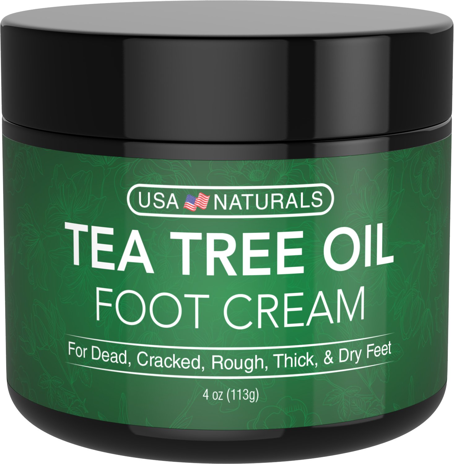 Tea Tree Oil Foot Cream - Instantly Hydrates and Moisturizes Cracked or Callused Feet
